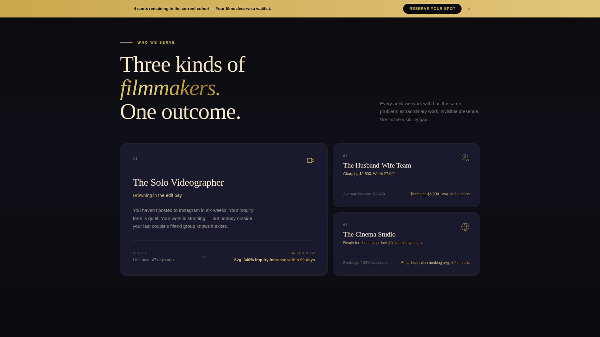 Wedding Marketing & Agency Pre-Launch Website Template