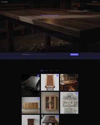 Woodworker Portfolio Portfolio Website Template