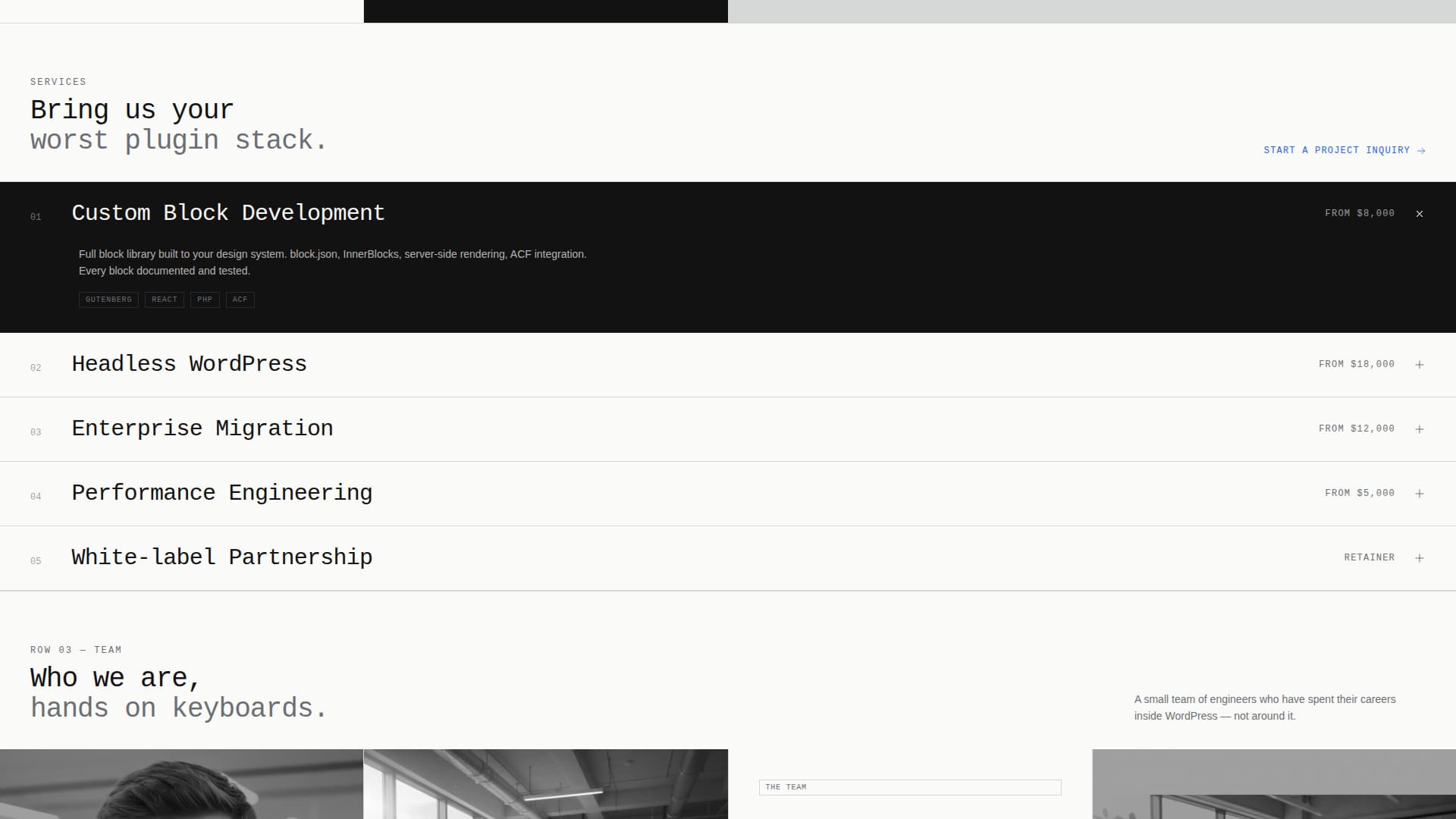 Scaffold - Precision Wordpress Landing Page Template