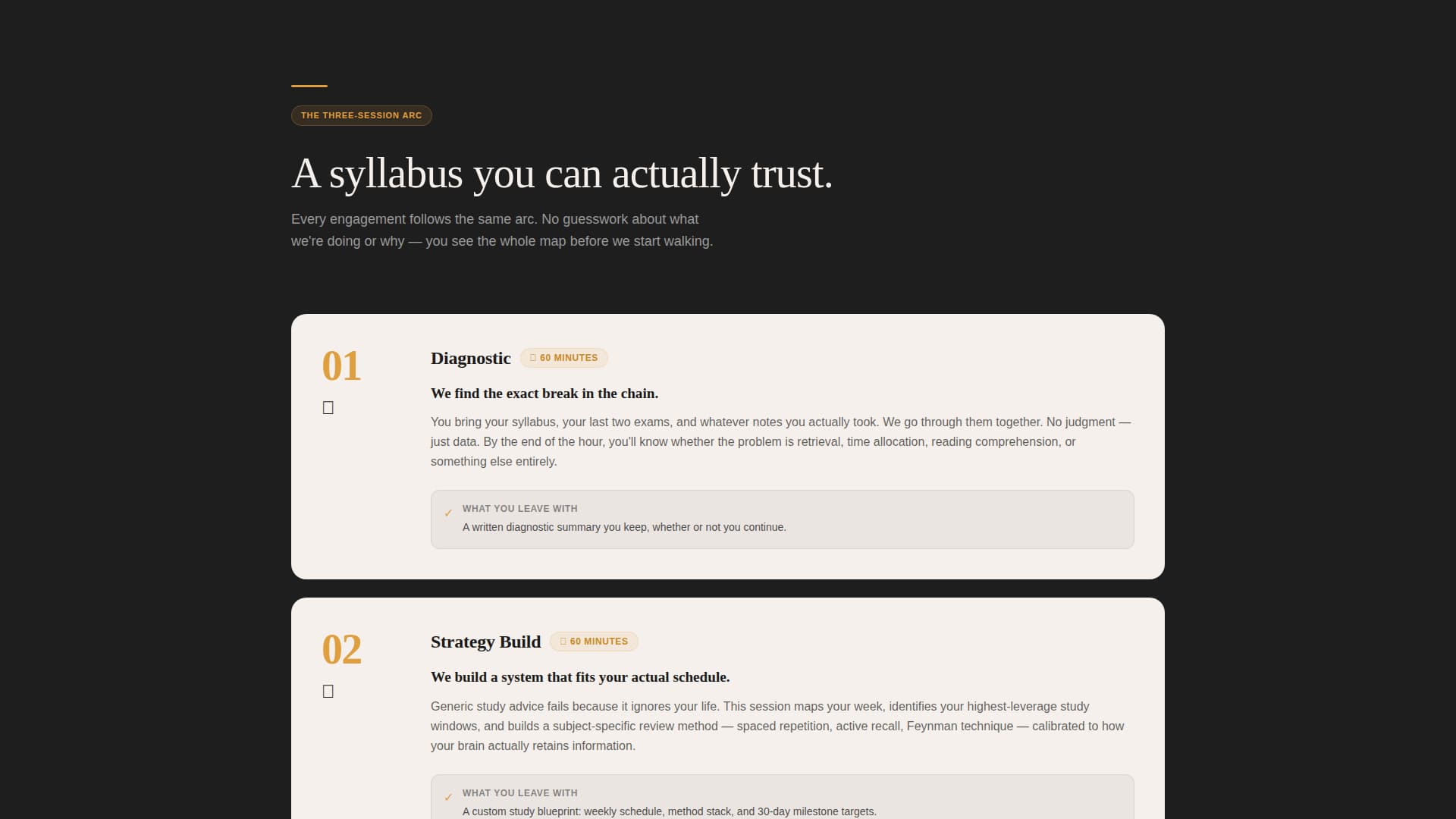 Coach - Proven Academic Landing Page Template