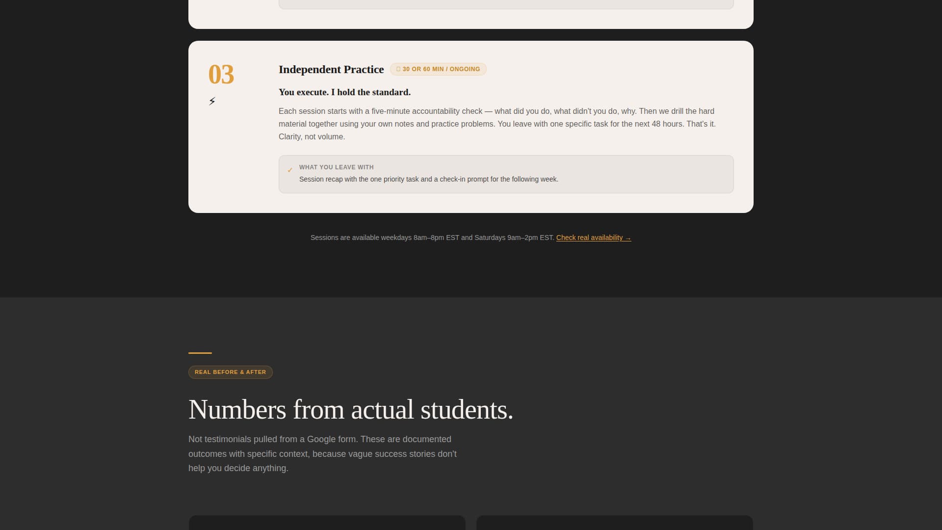 Coach - Proven Academic Landing Page Template