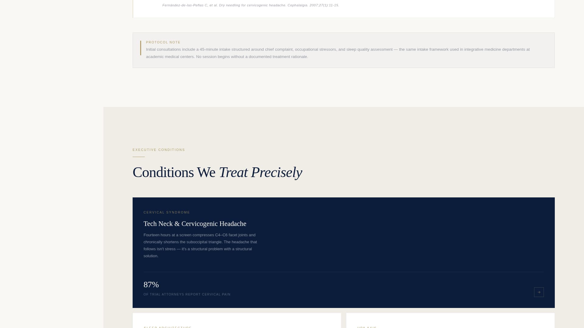 Meridian - Elite Acupuncturist Landing Page Template