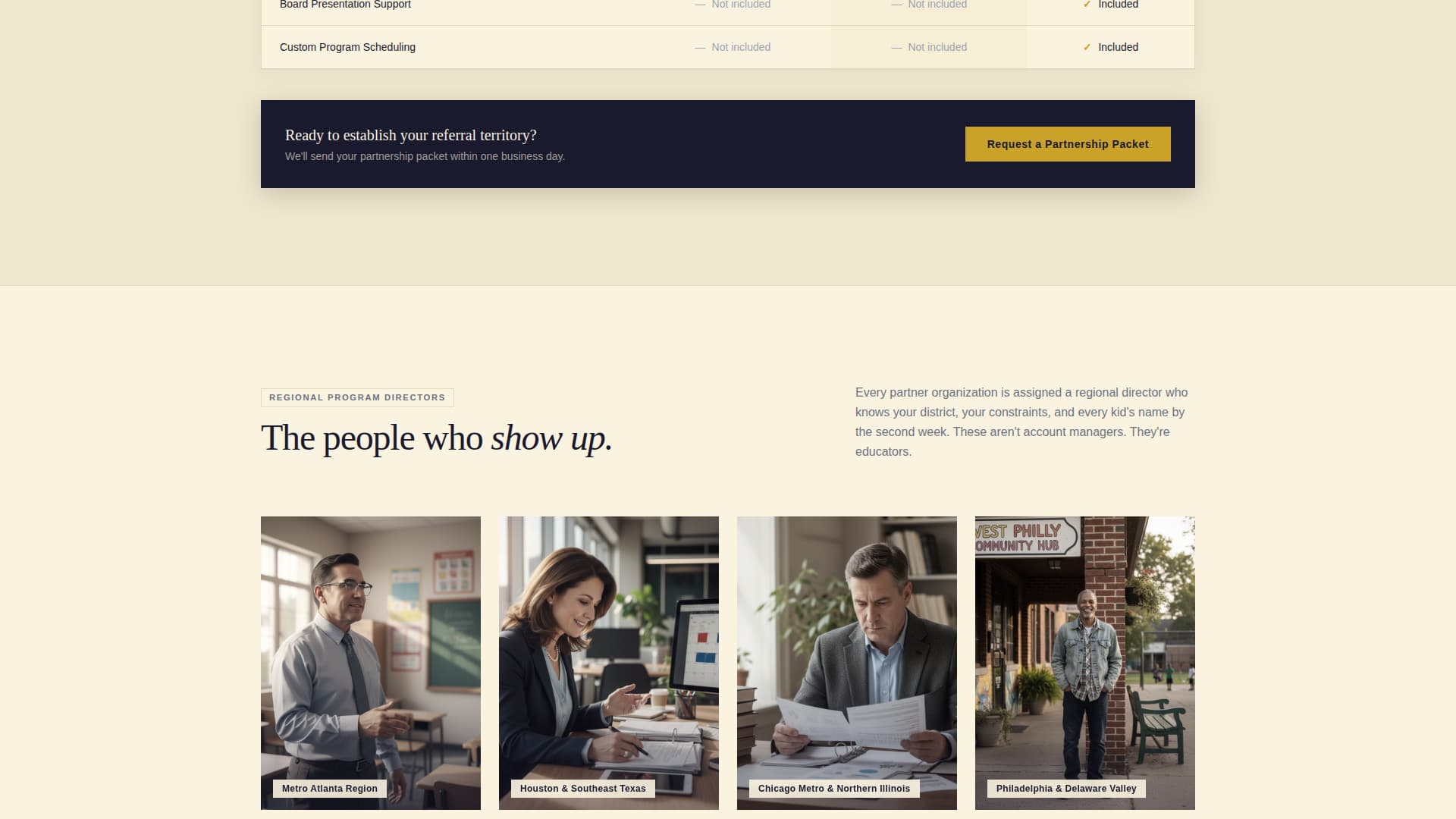 Refer - Authoritative Afterschool Landing Page Template