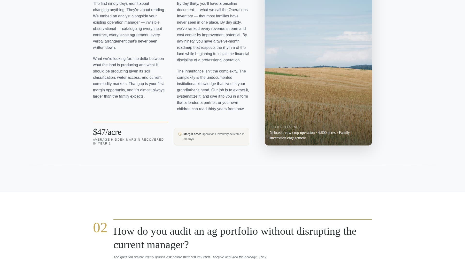 Yield - Authoritative Agriculture Landing Page Template