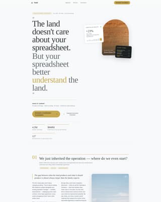 Yield - Authoritative Agriculture Landing Page Template