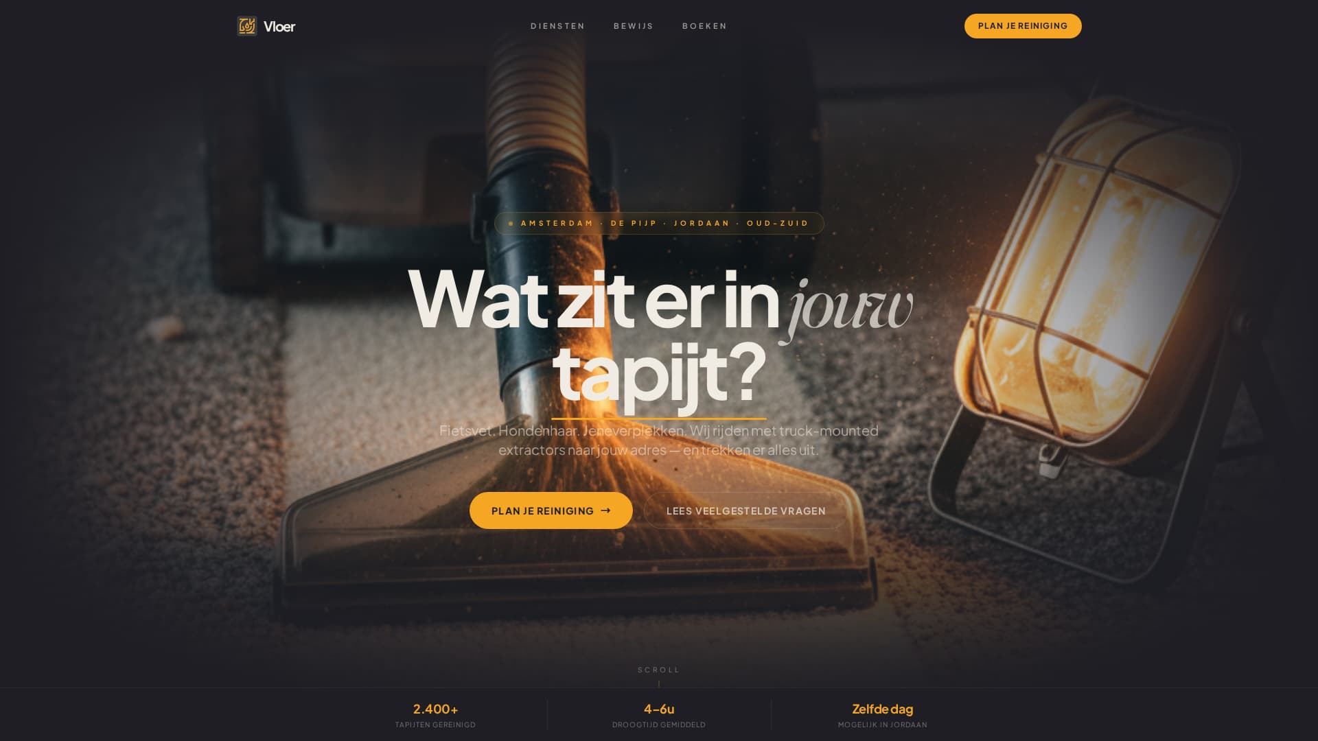 Local Business Booking Website Template