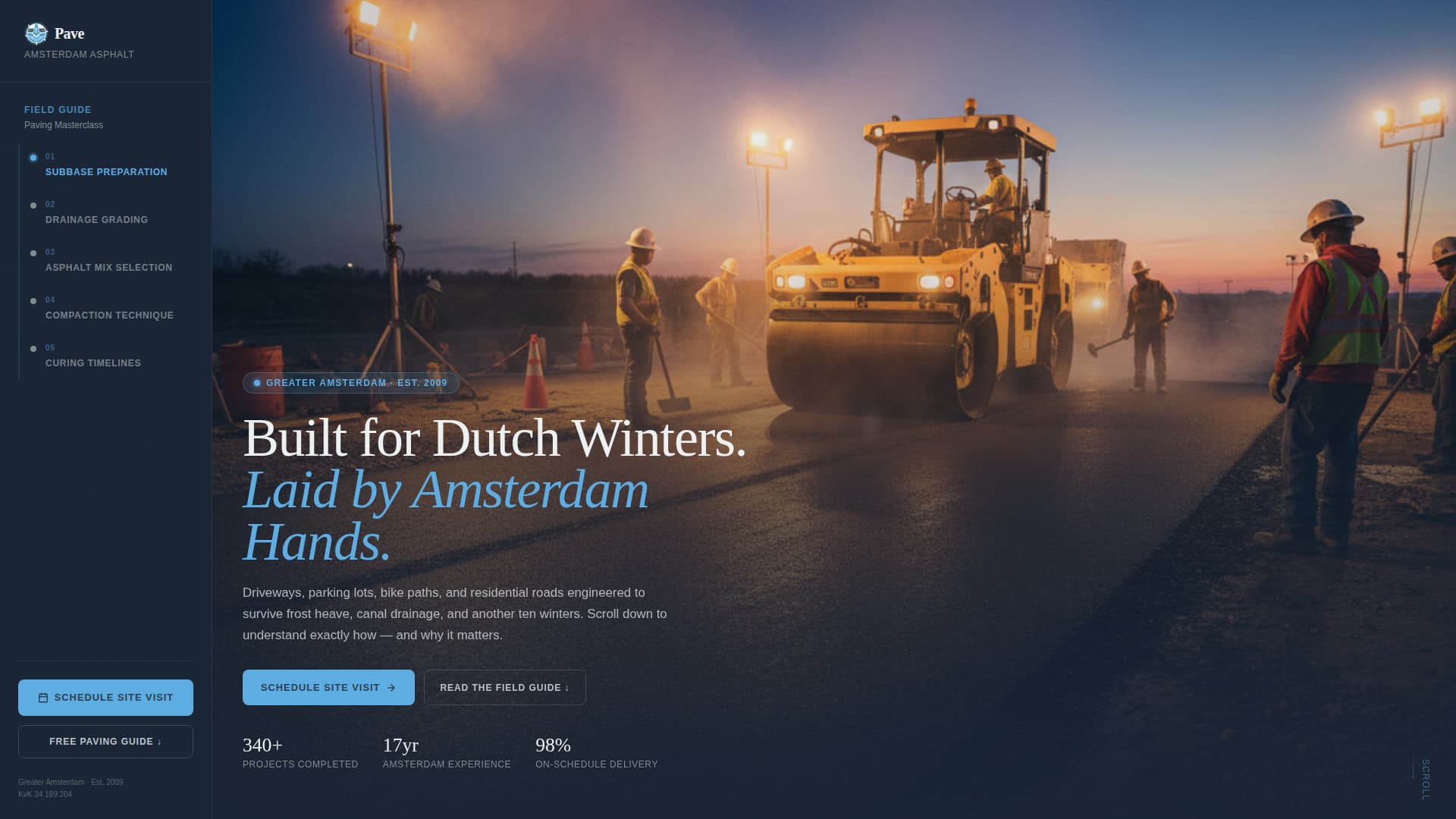 Local Business Complete Booking Website Template
