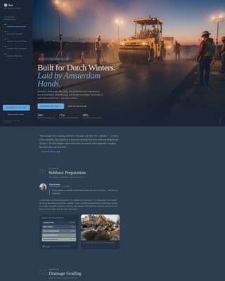 Local Business Complete Booking Website Template