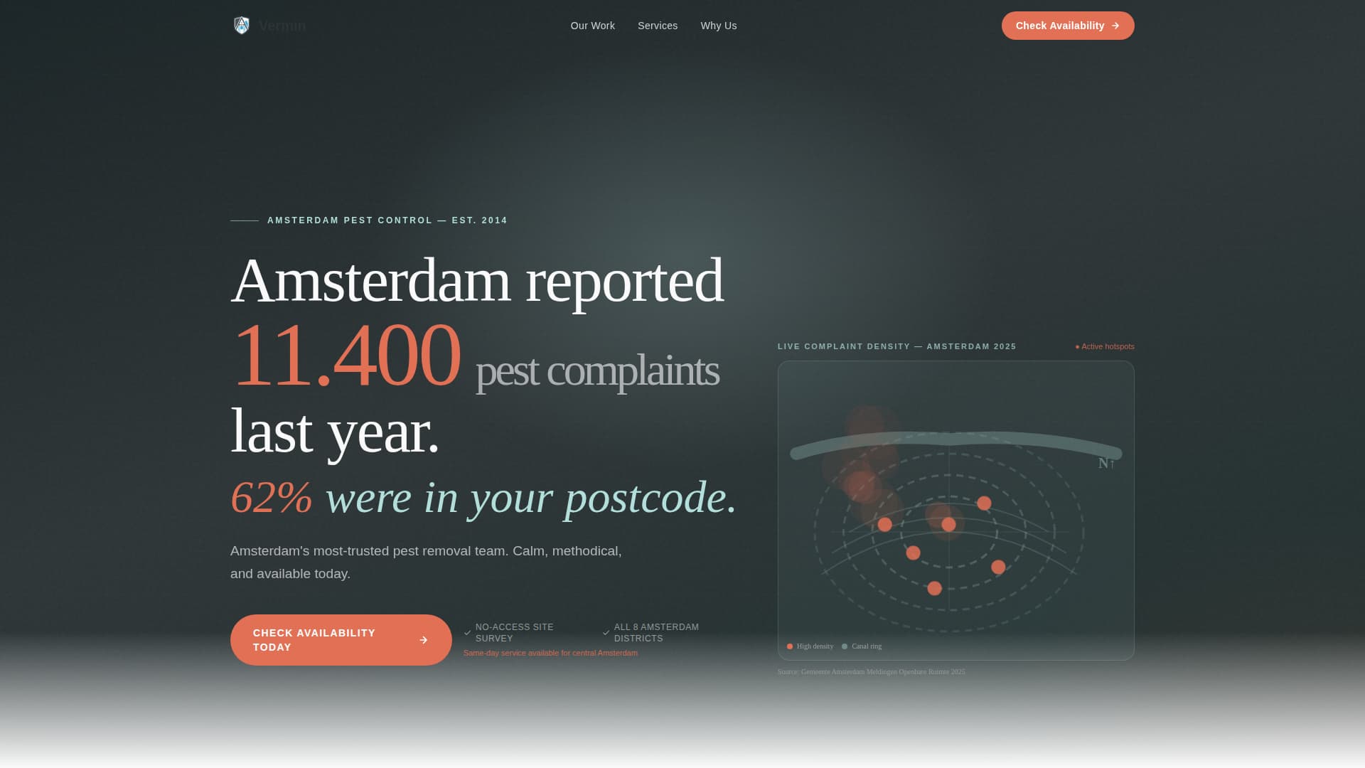 Local Business Advanced Booking Website Template