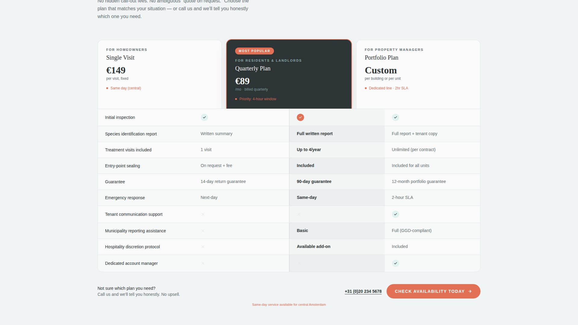Local Business Advanced Booking Website Template