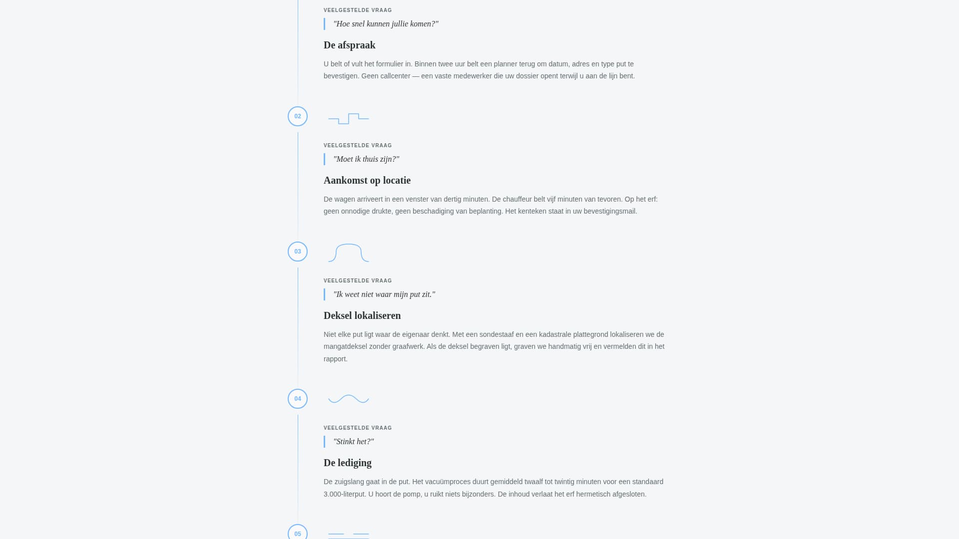 Pump - Transparent Septic Landing Page Template