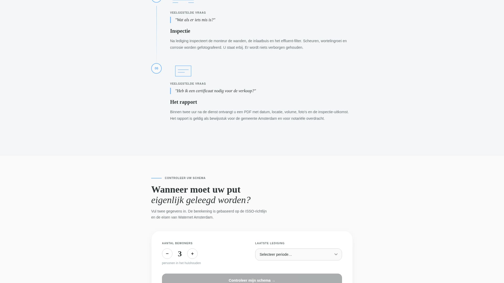 Pump - Transparent Septic Landing Page Template