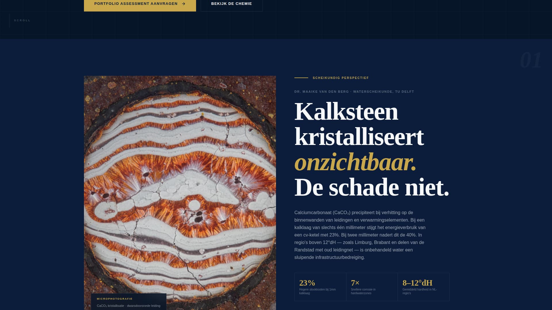 Kalk - Authoritative Watersoftener Landing Page Template