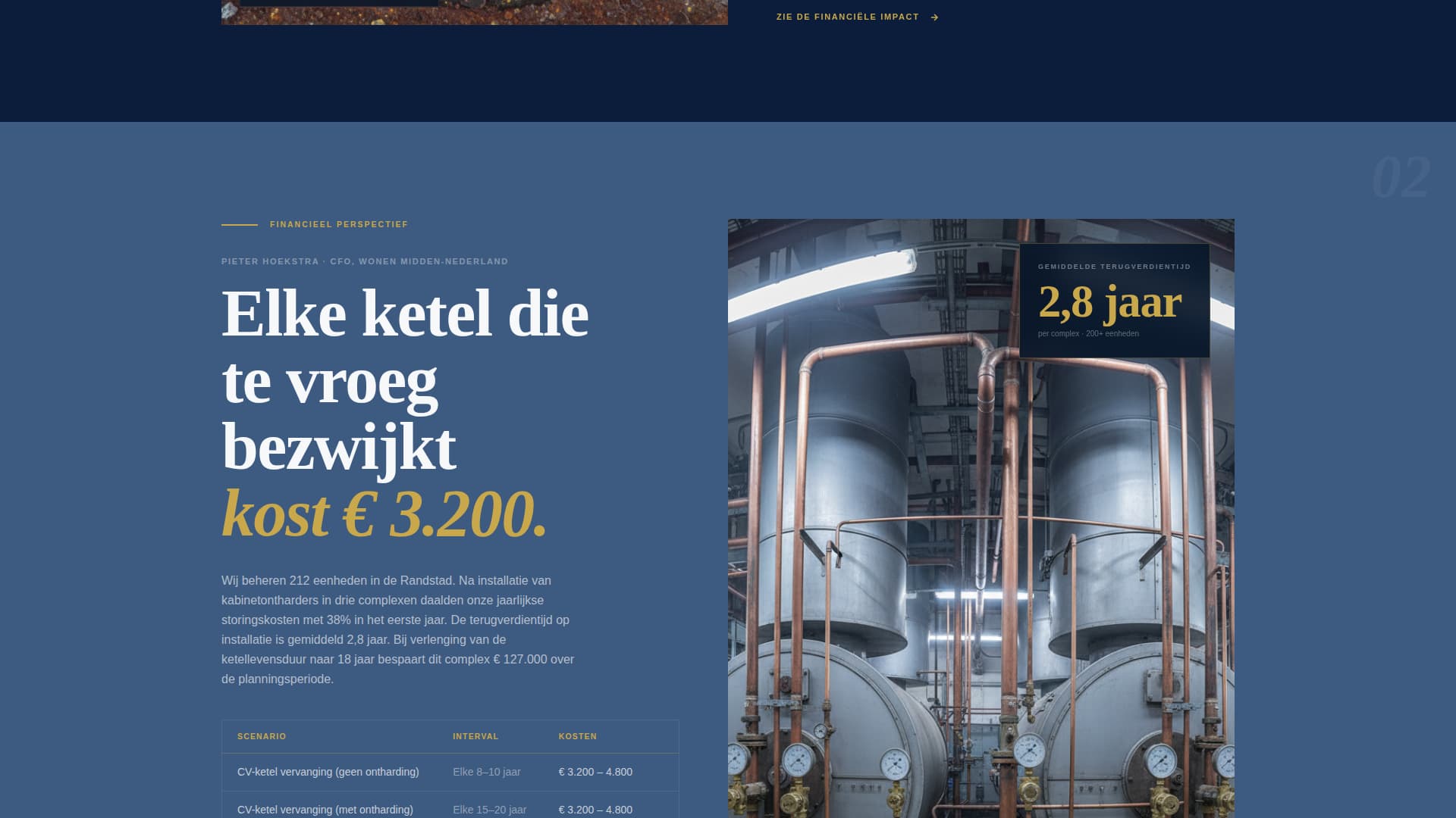 Kalk - Authoritative Watersoftener Landing Page Template