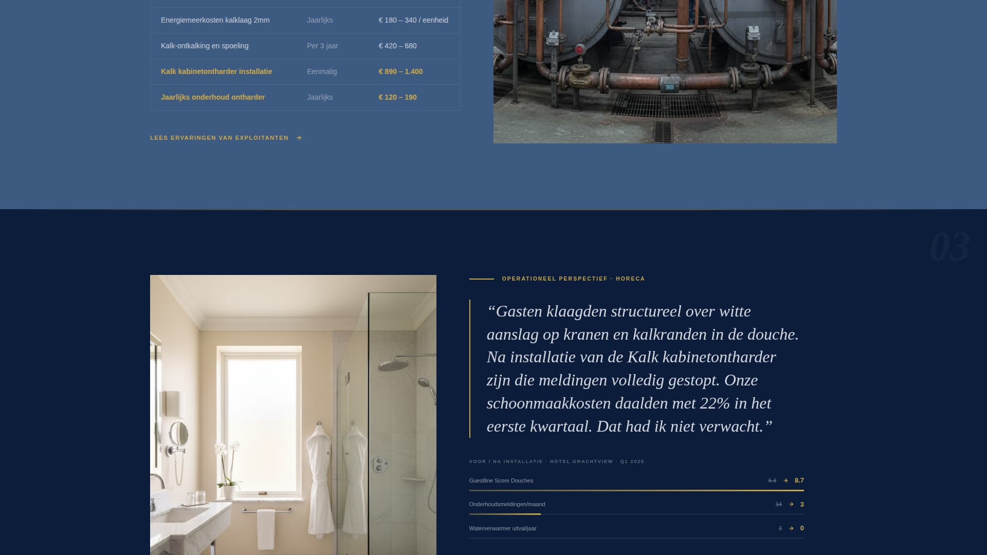 Kalk - Authoritative Watersoftener Landing Page Template