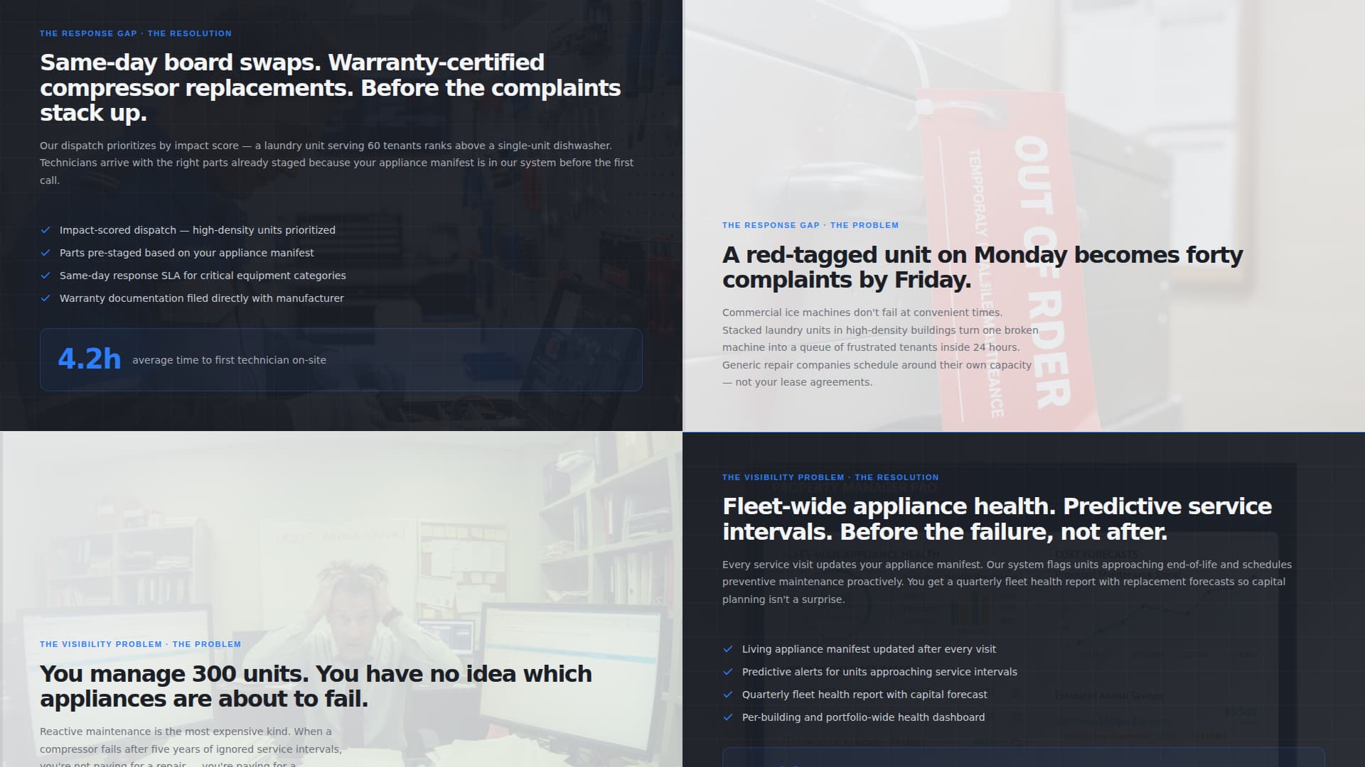 Apexdispatch - Precision Appliance Landing Page Template