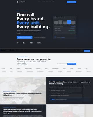 Apexdispatch - Precision Appliance Landing Page Template
