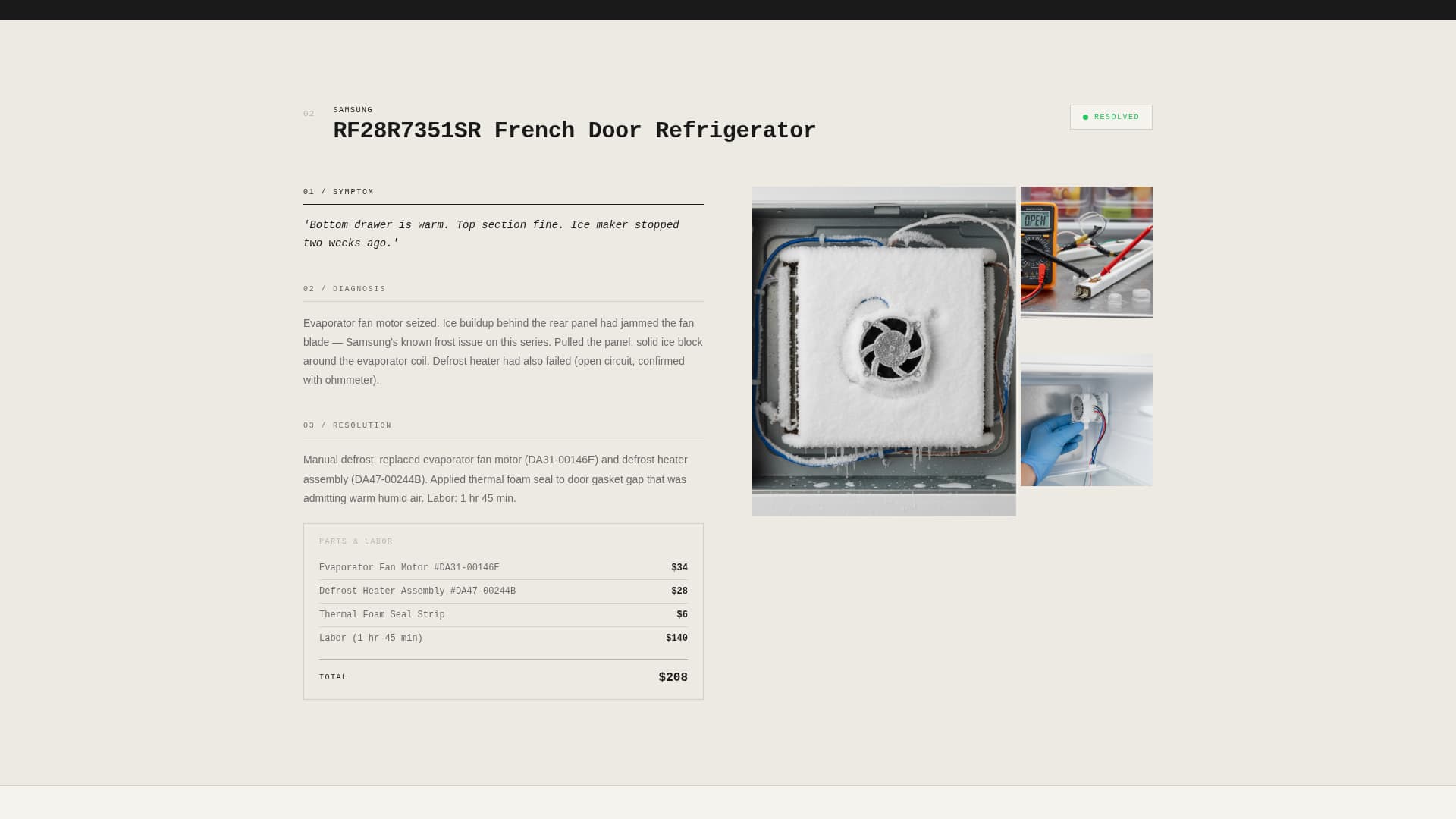 Diagnostic - Trusted Technician Landing Page Template