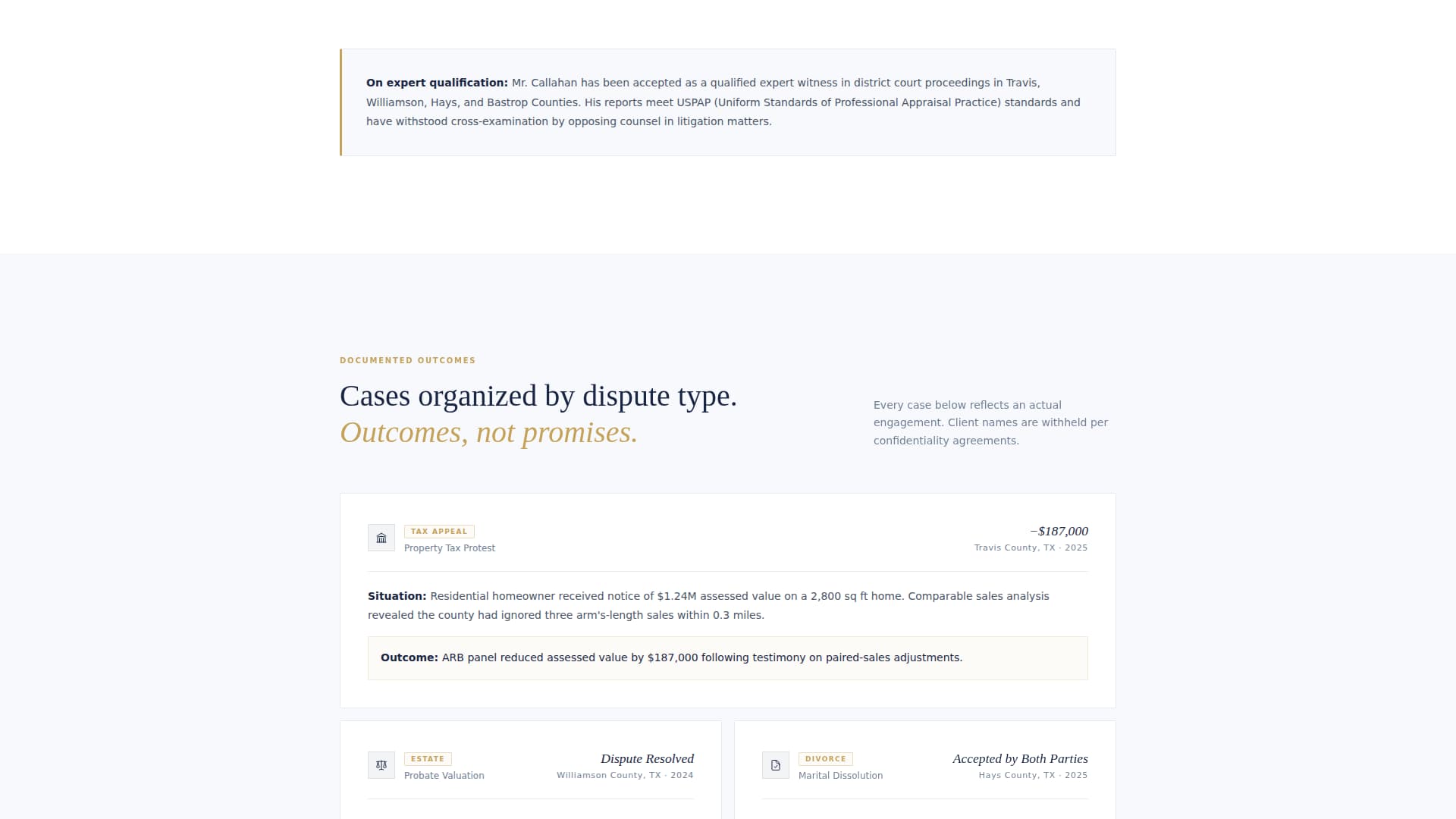Appraise - Authoritative Property Landing Page Template