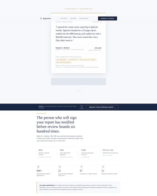 Appraise - Authoritative Property Landing Page Template