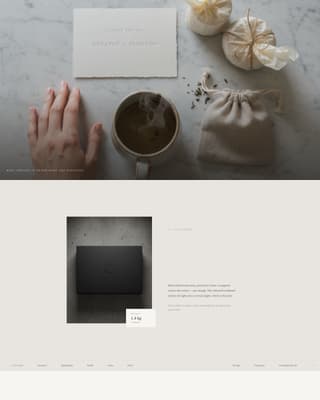 Curate - Avantgarde Subscription Landing Page Template
