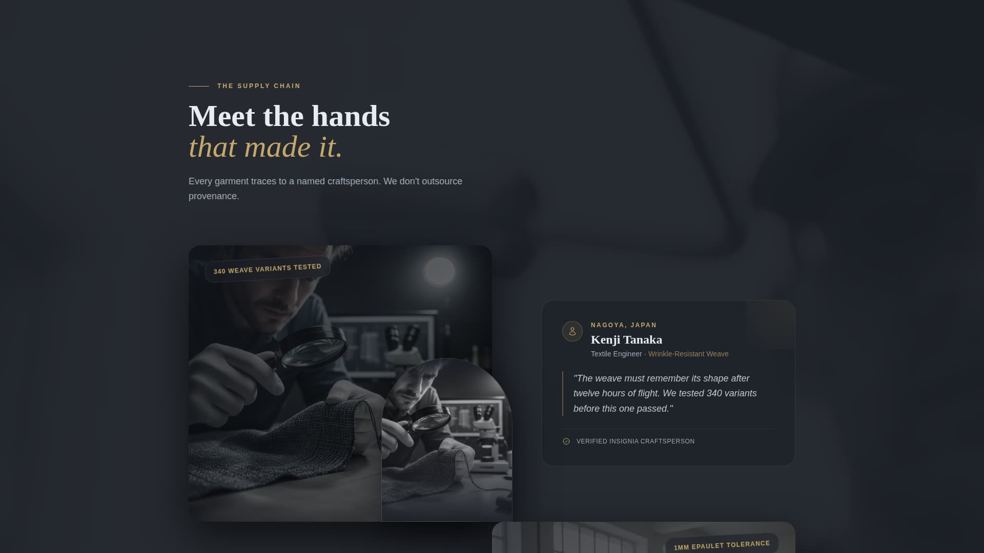 Insignia - Precision Aviation Landing Page Template