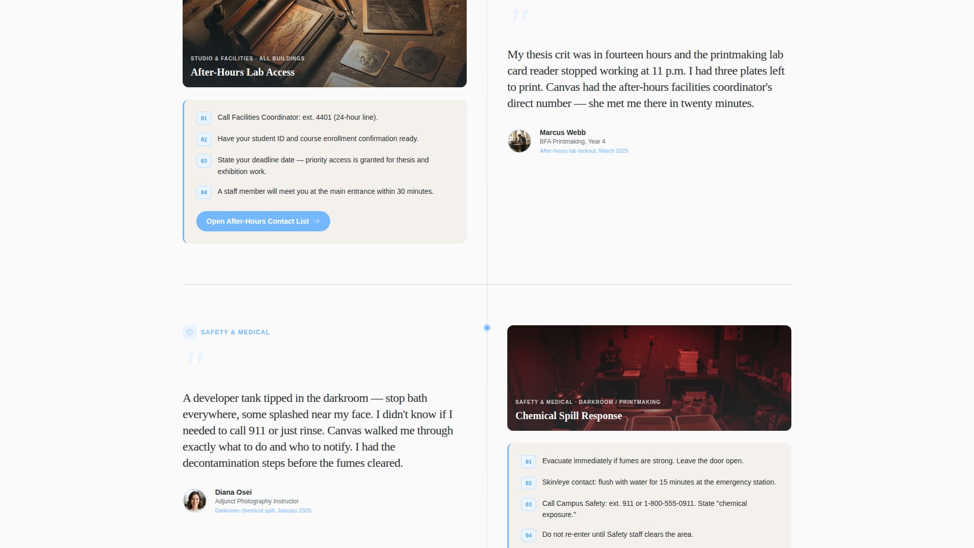 Canvas - Urgent Artschool Landing Page Template