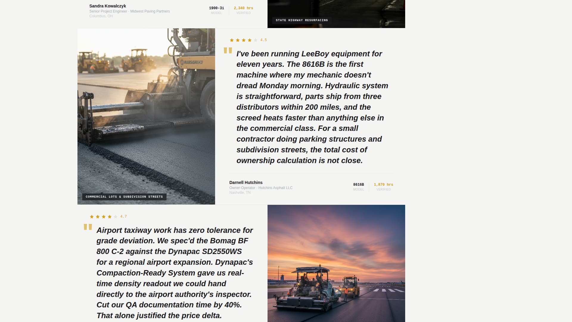 Pave - Authoritative Paver Landing Page Template