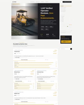 Pave - Authoritative Paver Landing Page Template