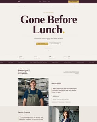 Haul - Precision Junkremoval Landing Page Template