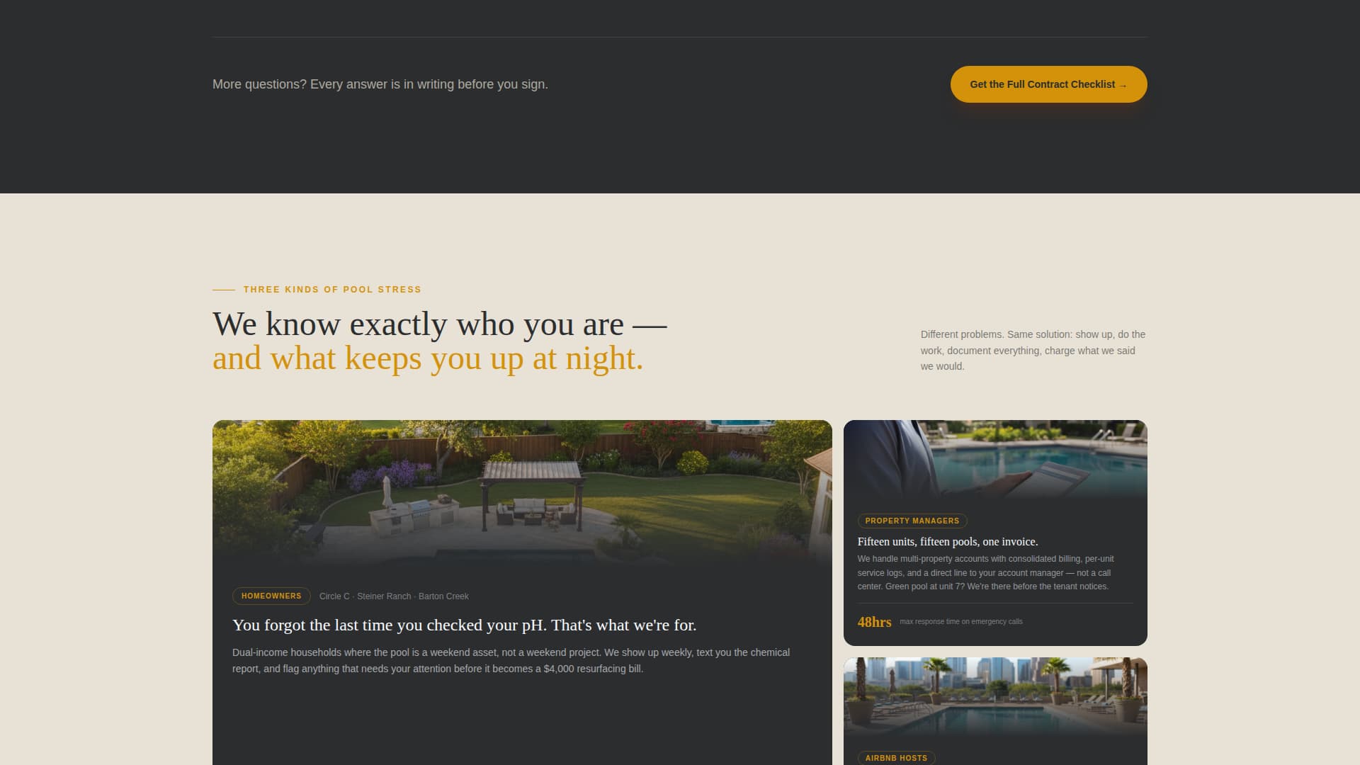 Chlorine - Transparent Poolcleaning Landing Page Template