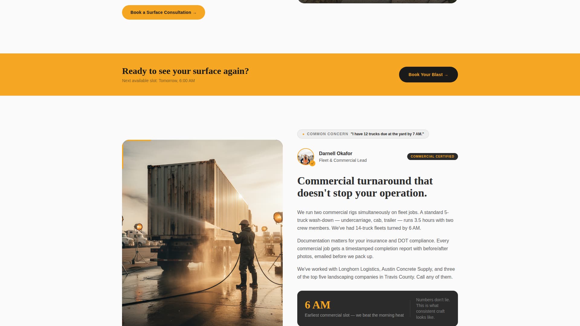 Torrent — Powerful Pressure Cleaning Landing Page Template