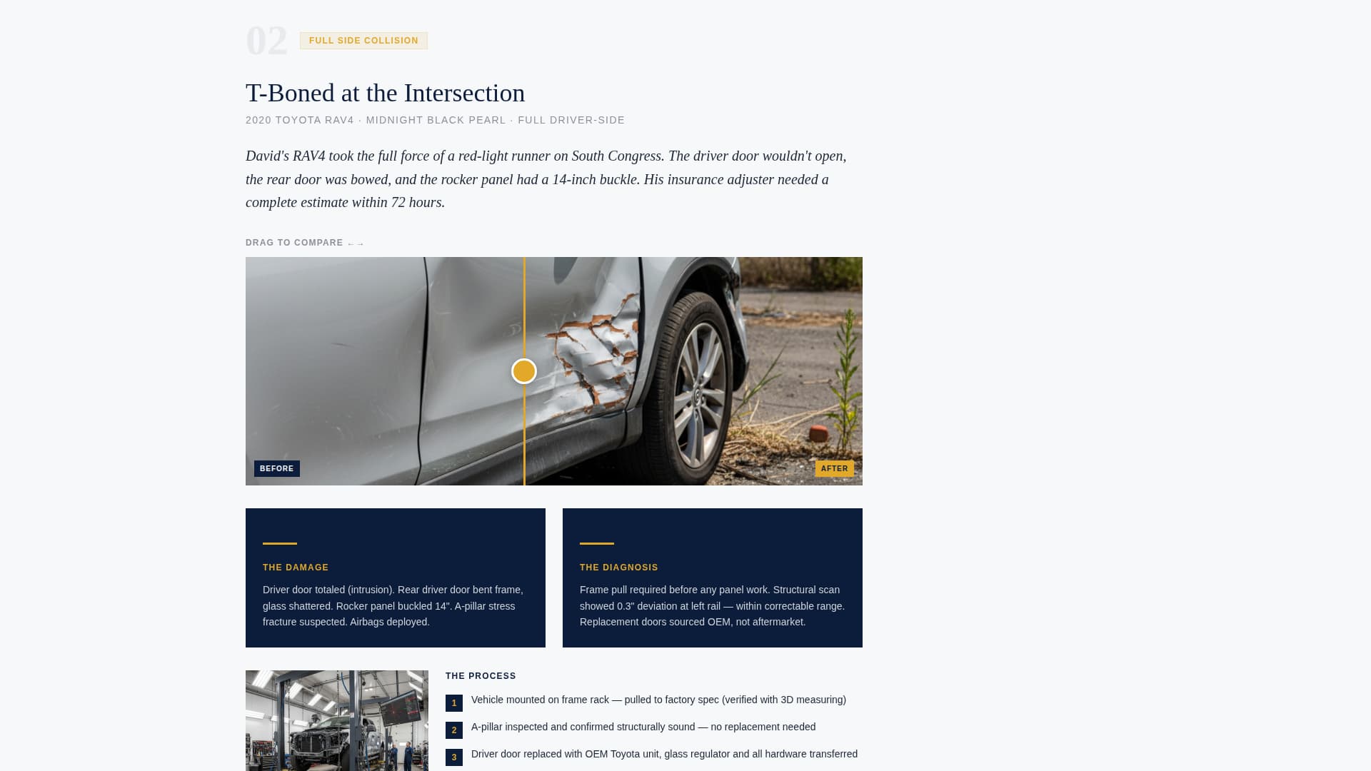 Bodywork - Authoritative Autobody Landing Page Template