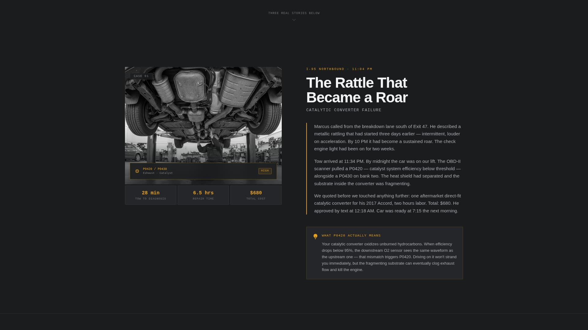 Wrench - Trusted Emergencymechanic Landing Page Template
