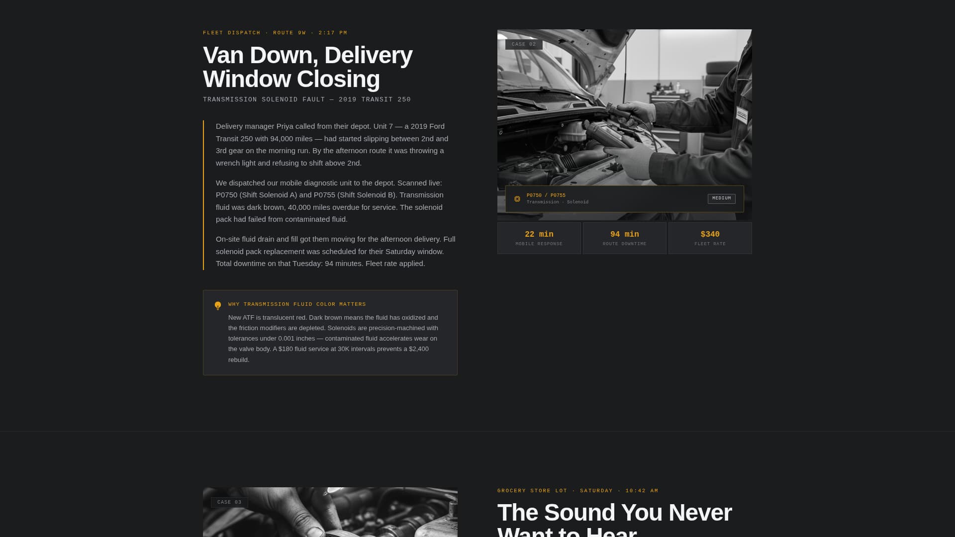 Wrench - Trusted Emergencymechanic Landing Page Template