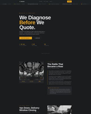 Wrench - Trusted Emergencymechanic Landing Page Template