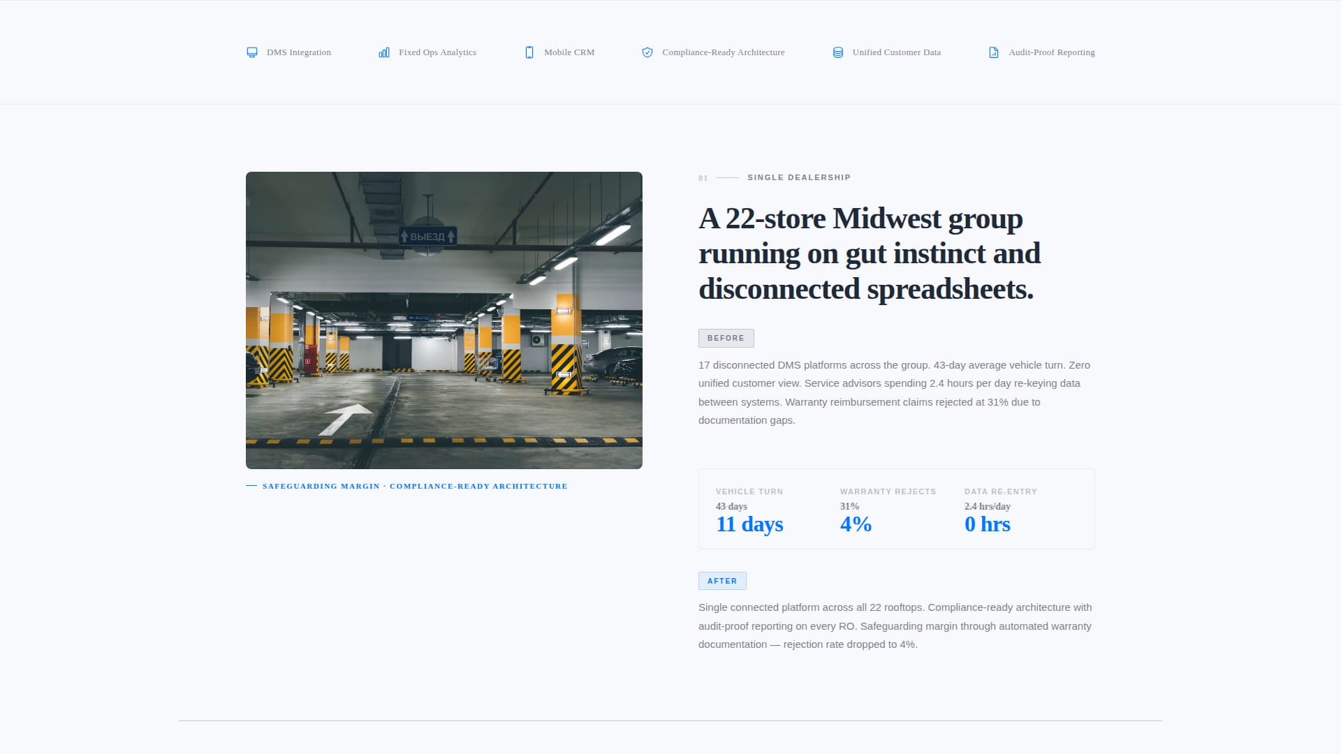 Torque - Transformative Automotiveconsulting Landing Page Template