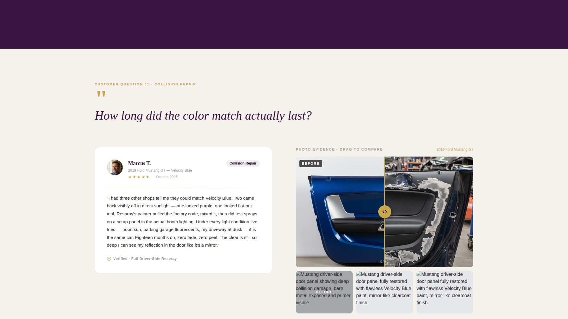 Respray - Flawless Automotive Landing Page Template