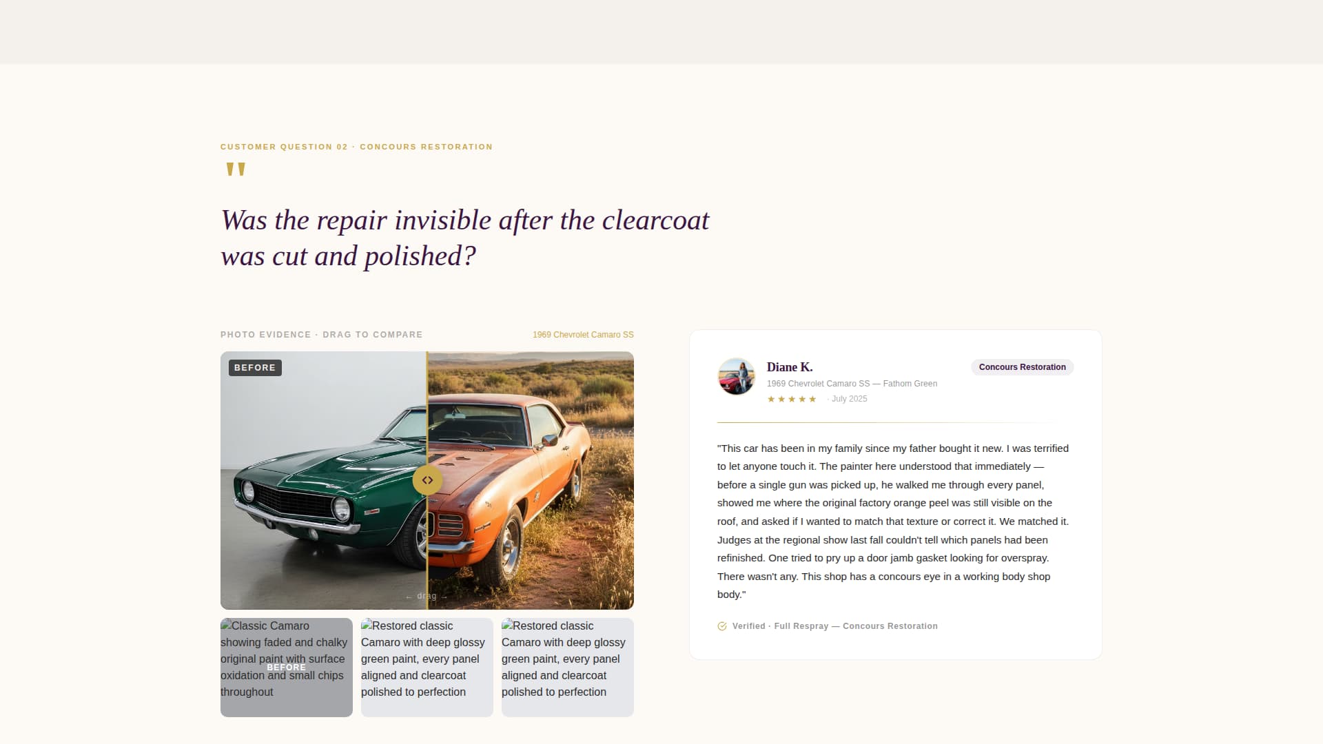 Respray - Flawless Automotive Landing Page Template