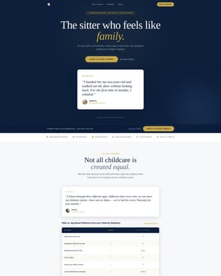 Companion — Verified Family Care Landing Page Template