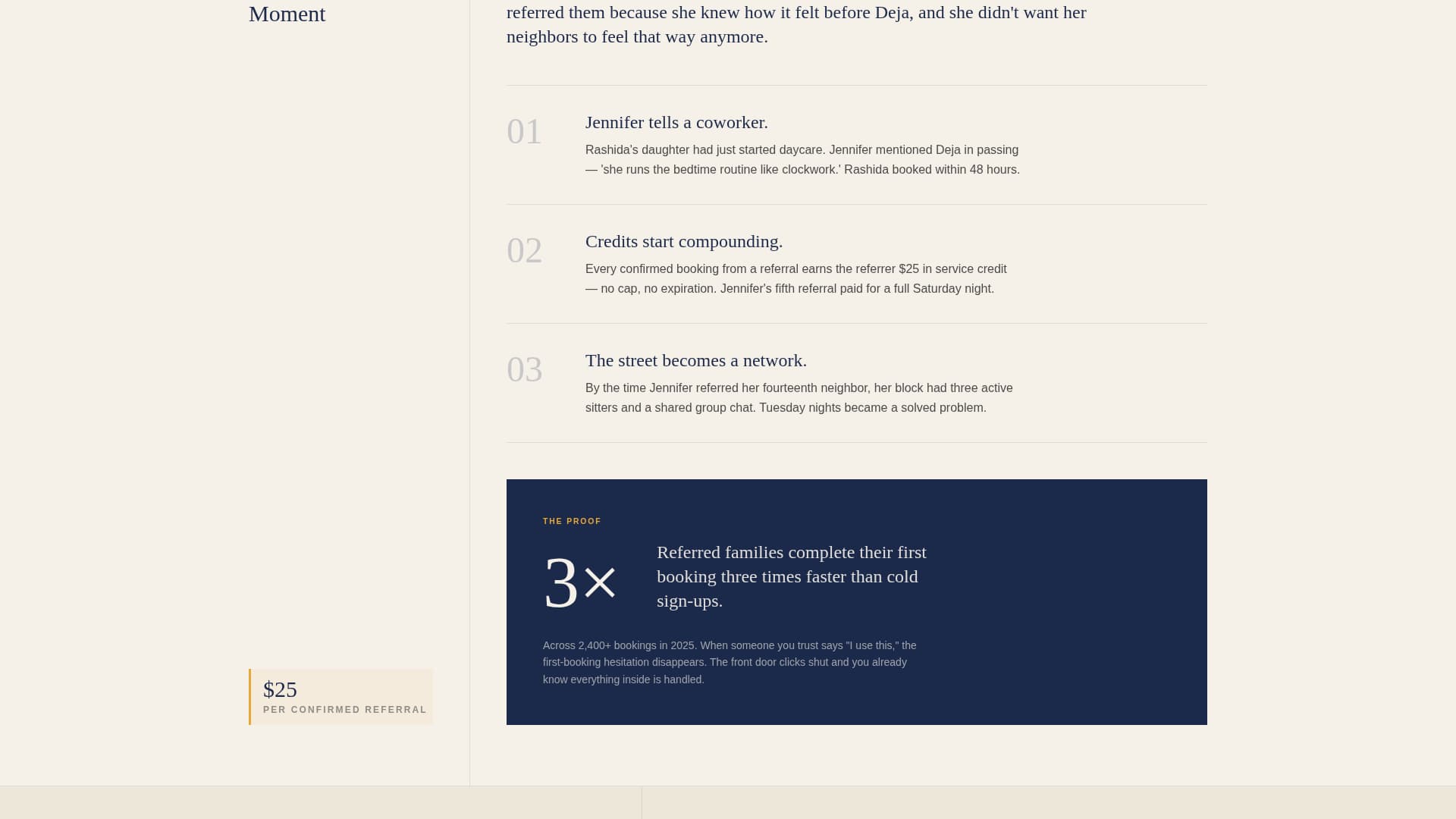 Refersitter - Trusted Babysitting Landing Page Template