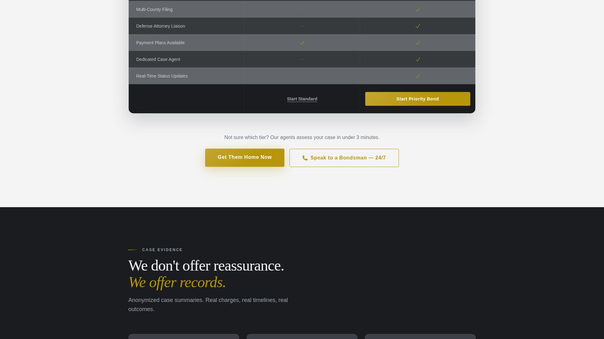 Bailnow - Authoritative Bondsman Landing Page Template