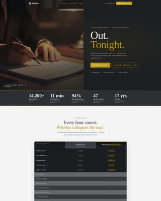 Bailnow - Authoritative Bondsman Landing Page Template