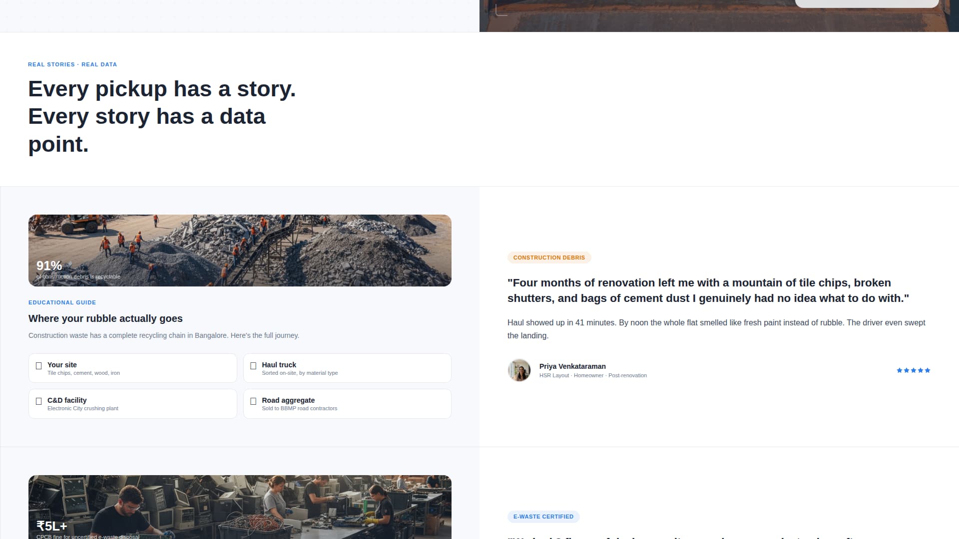 Haul - Reliable Junkremoval Landing Page Template