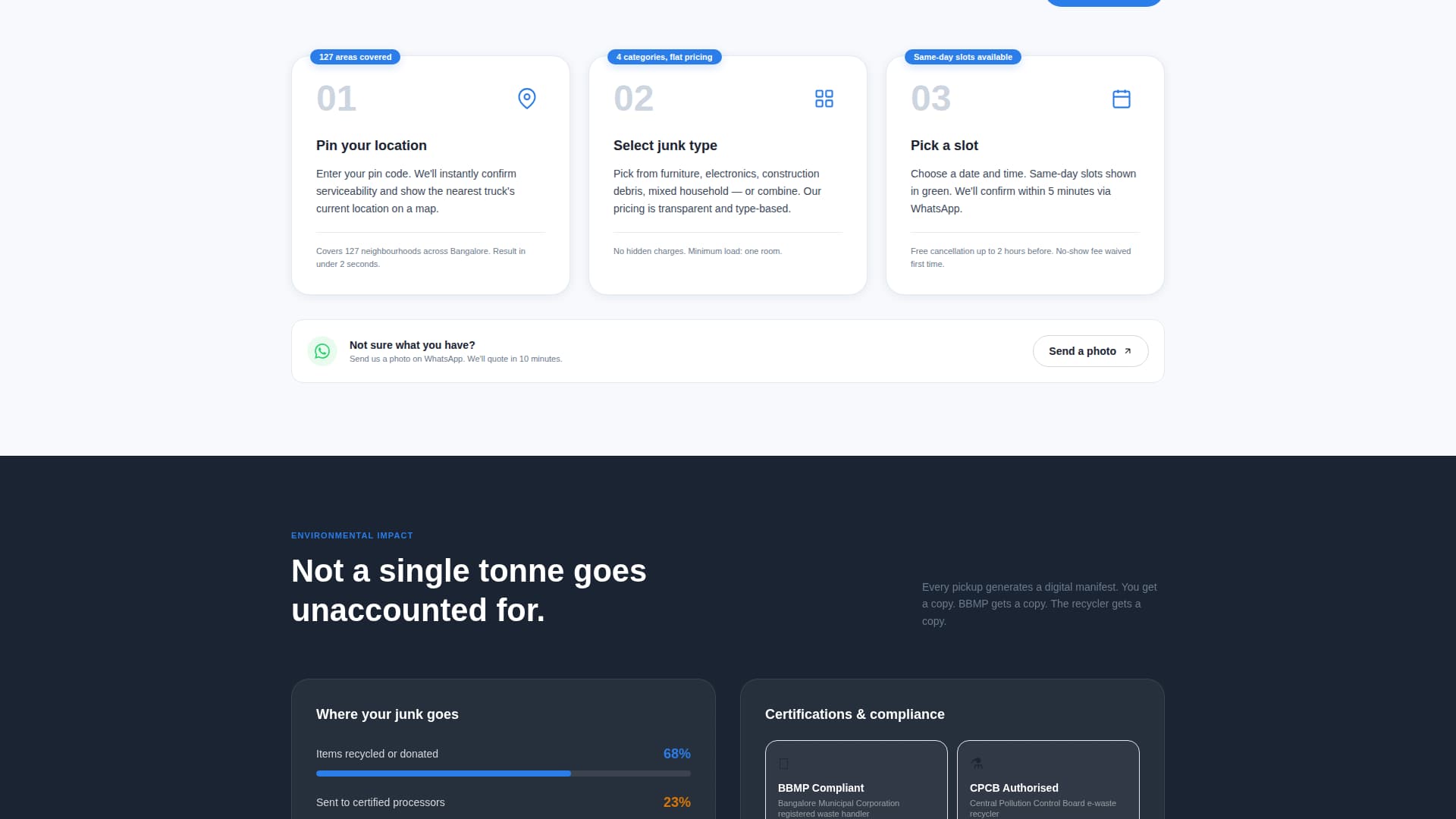 Haul - Reliable Junkremoval Landing Page Template