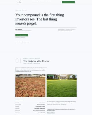 Turf - Elite Lawncare Landing Page Template