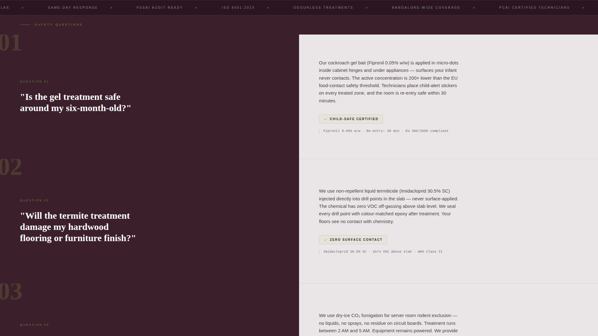 Shield - Precision Pestcontrol Landing Page Template