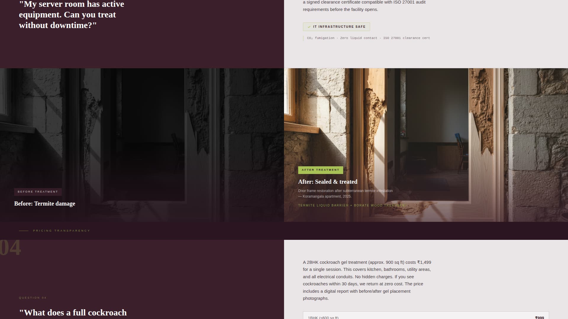 Shield - Precision Pestcontrol Landing Page Template