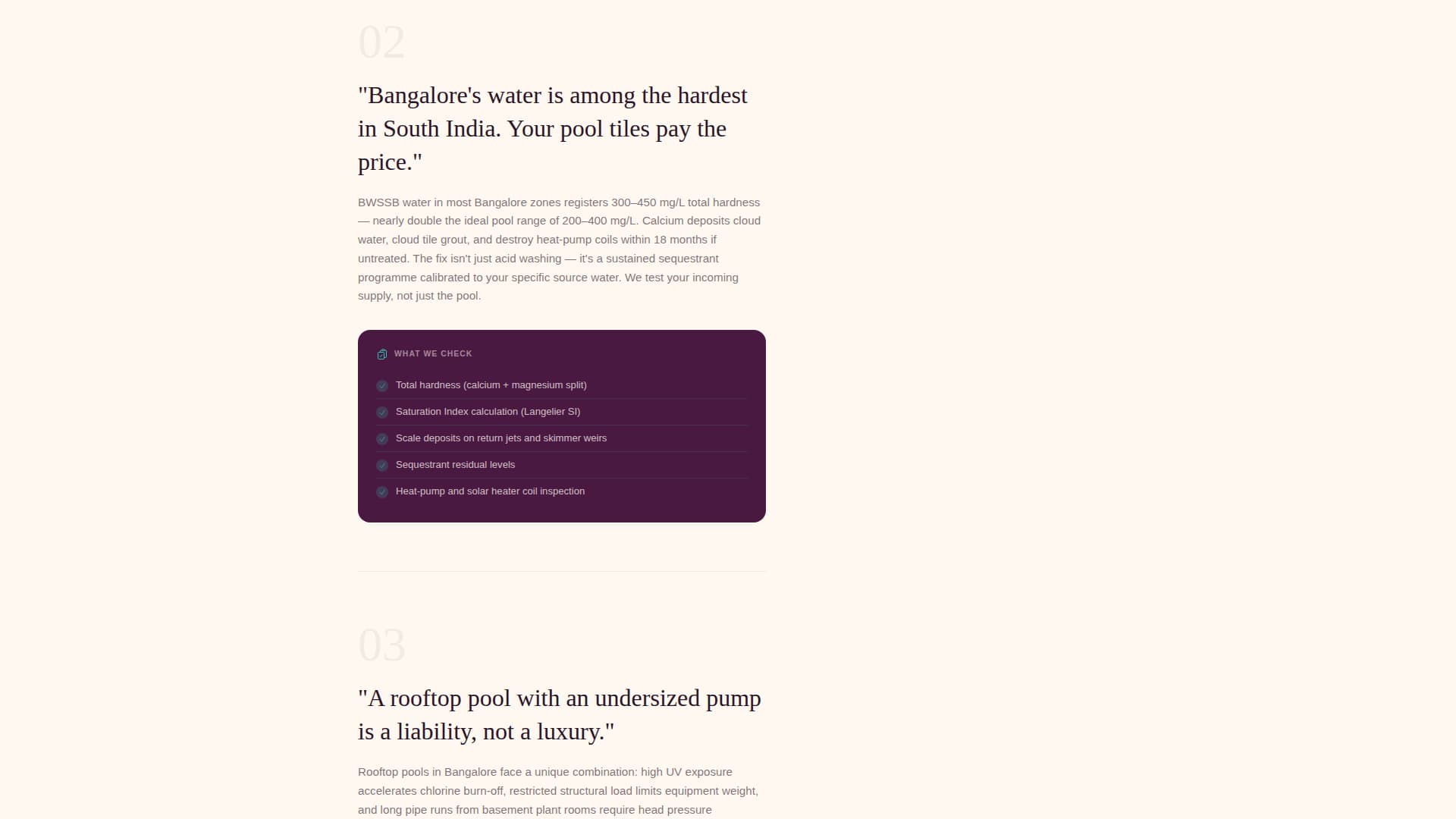 Chlorine - Certified Poolcleaning Landing Page Template