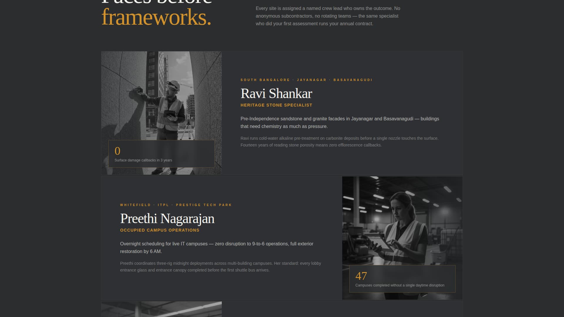 Blast - Executive Pressurewashing Landing Page Template